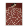 Red Web Wall Art