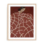 Red Web Wall Art