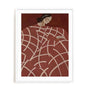 Red Web Wall Art
