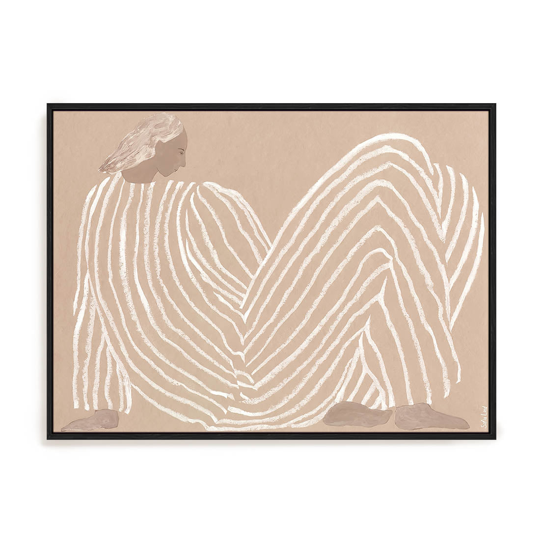 Twin Lines Wall Art