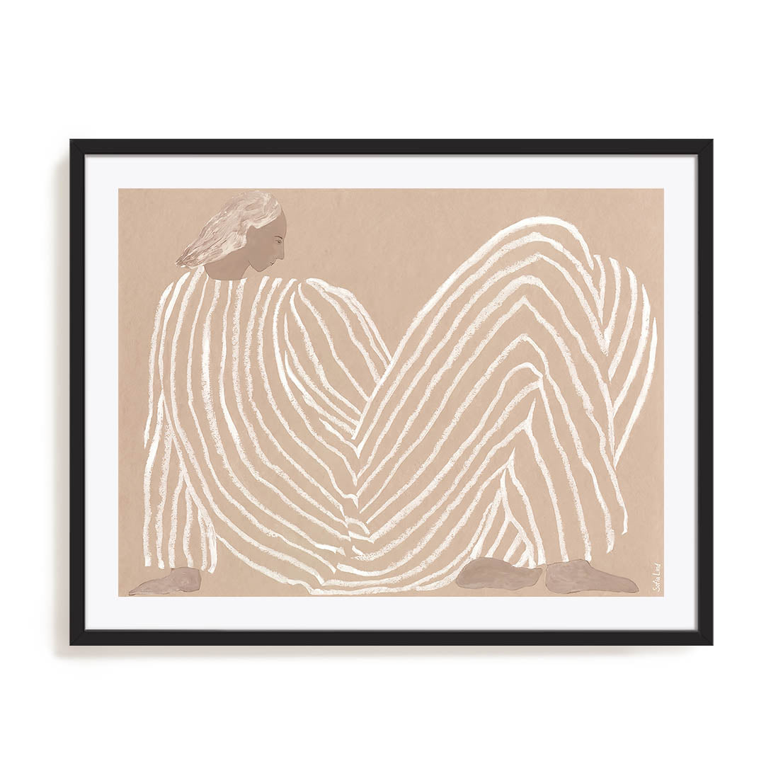 Twin Lines Wall Art
