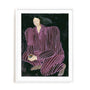 Seated Plum Wall Art