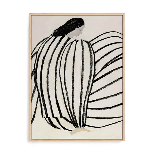 Bird and Stripes Wall Art