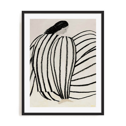 Bird and Stripes Wall Art