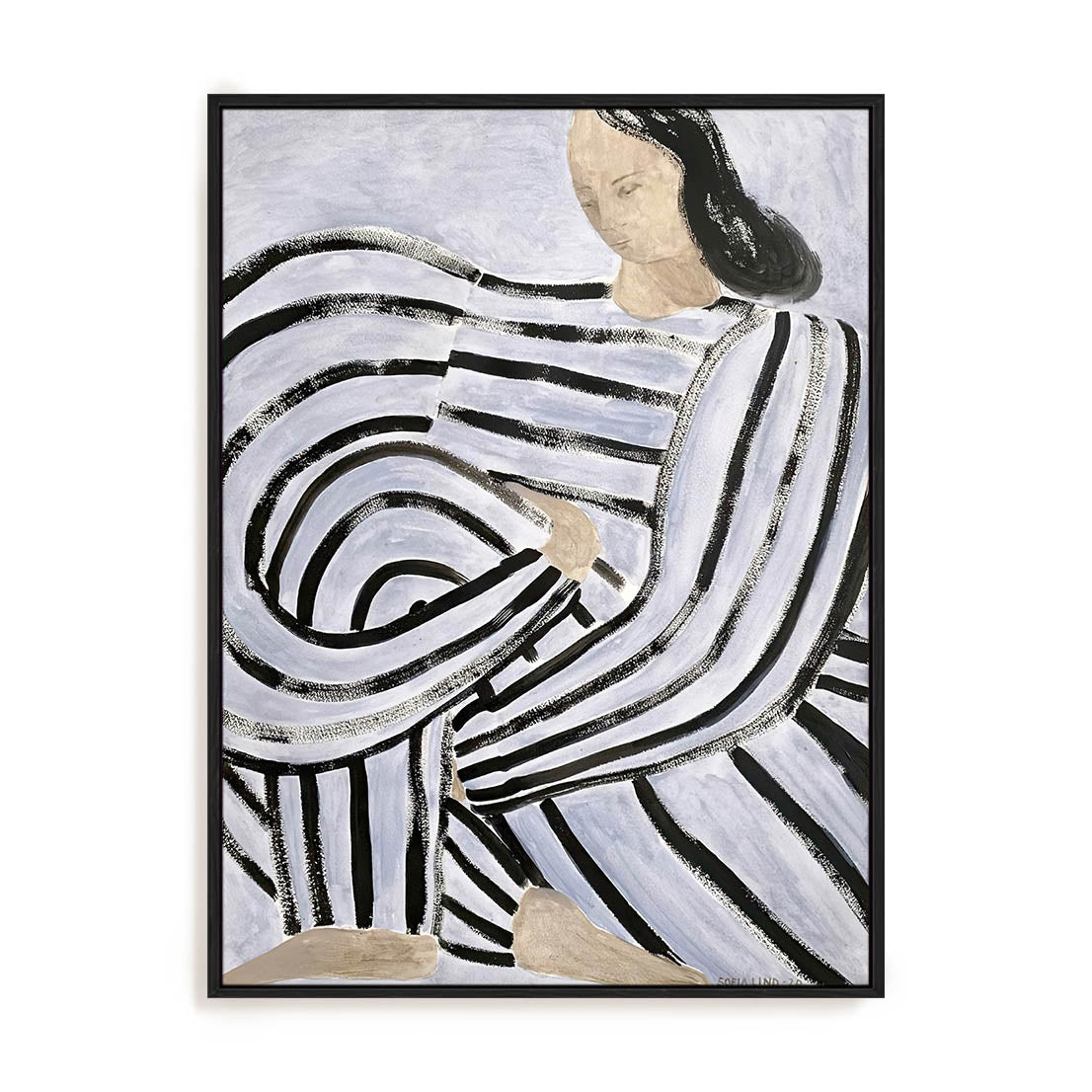 Curved Thoughts Wall Art