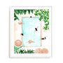 Tropical Float Wall Art