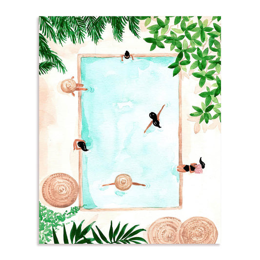 Tropical Float Wall Art