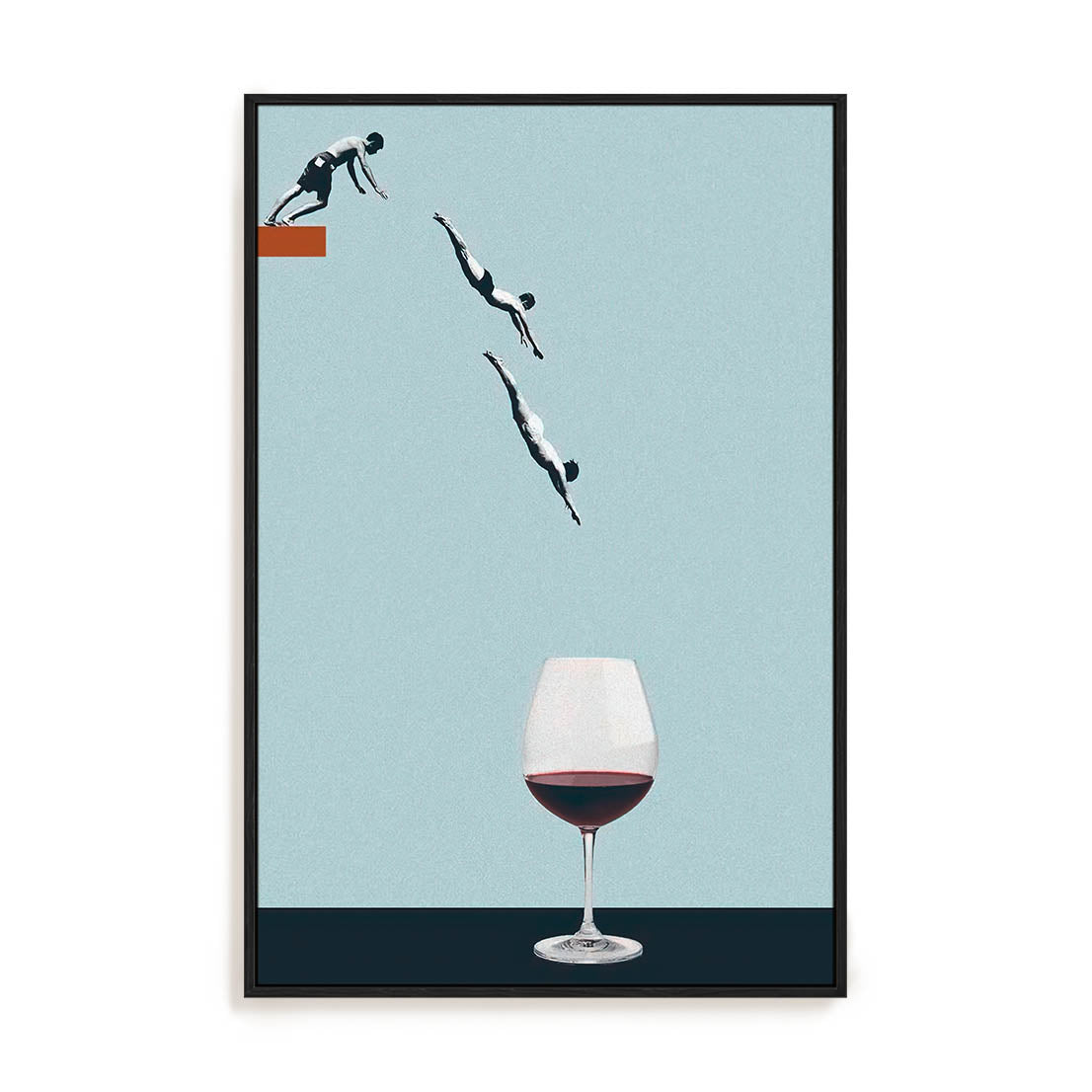 Wine Dive Wall Art