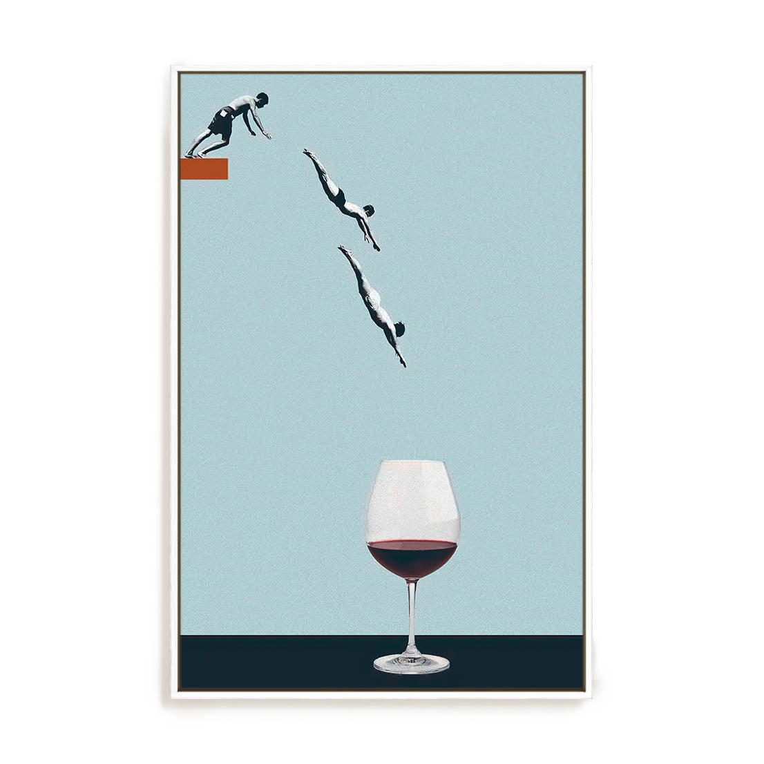 Wine Dive Wall Art