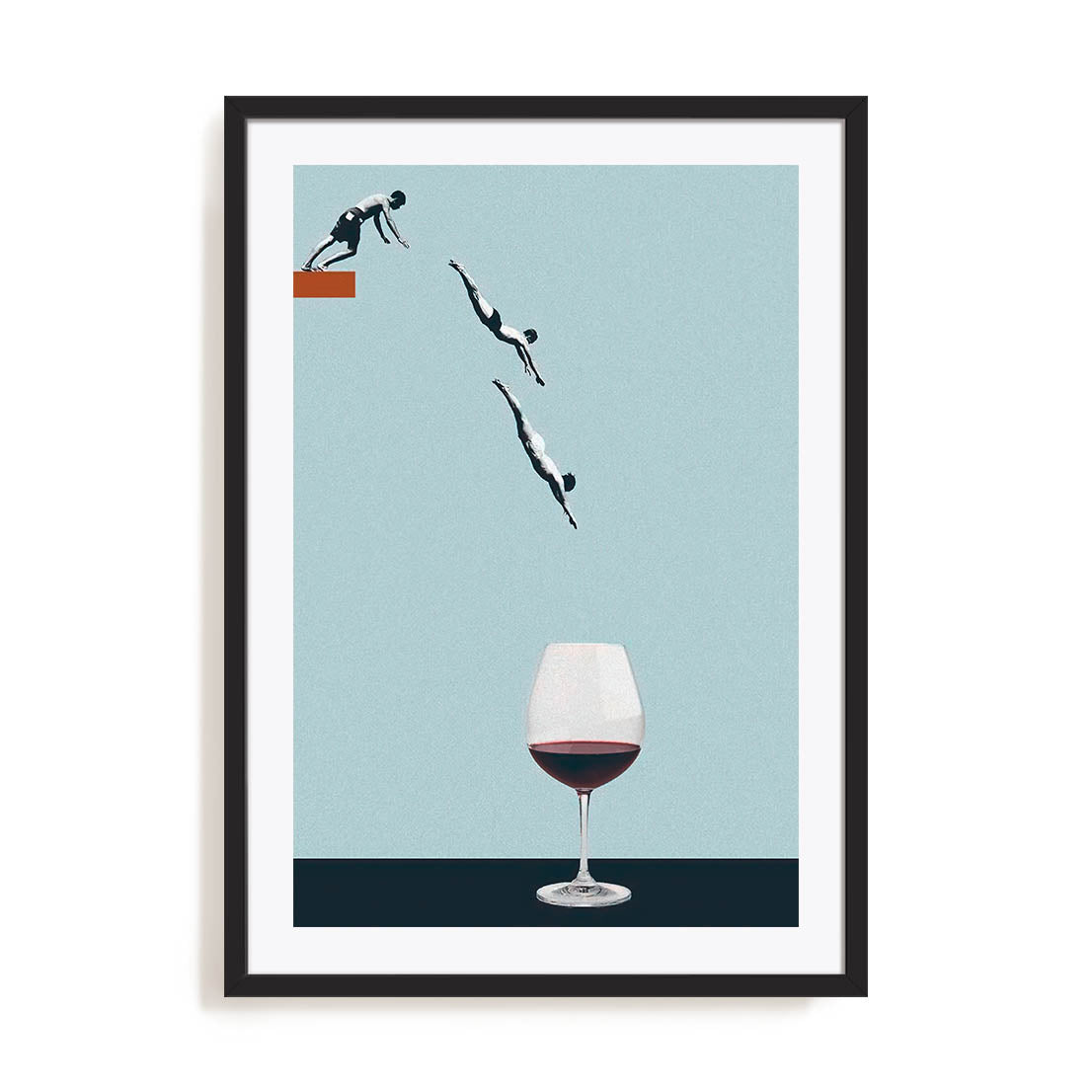 Wine Dive Wall Art