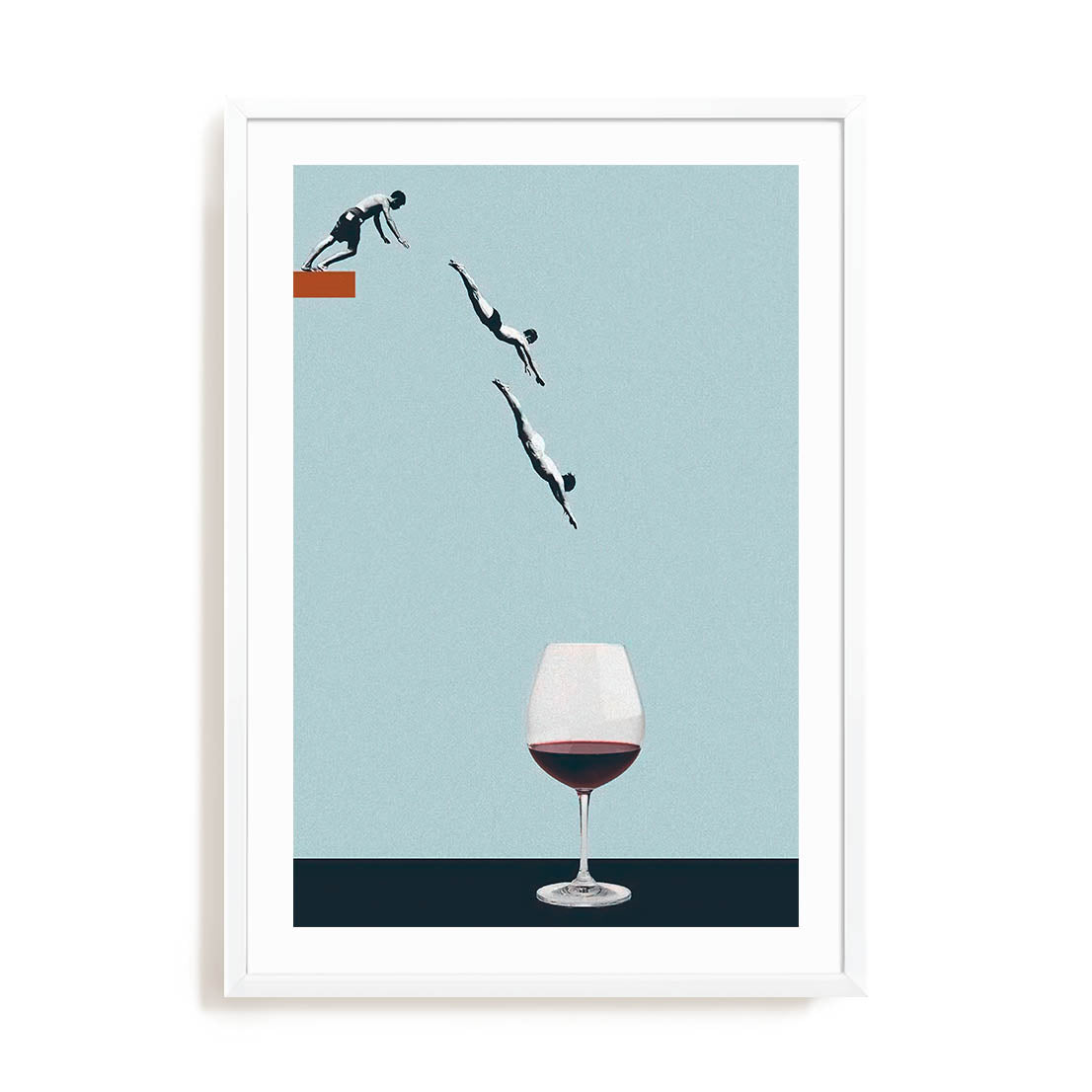 Wine Dive Wall Art