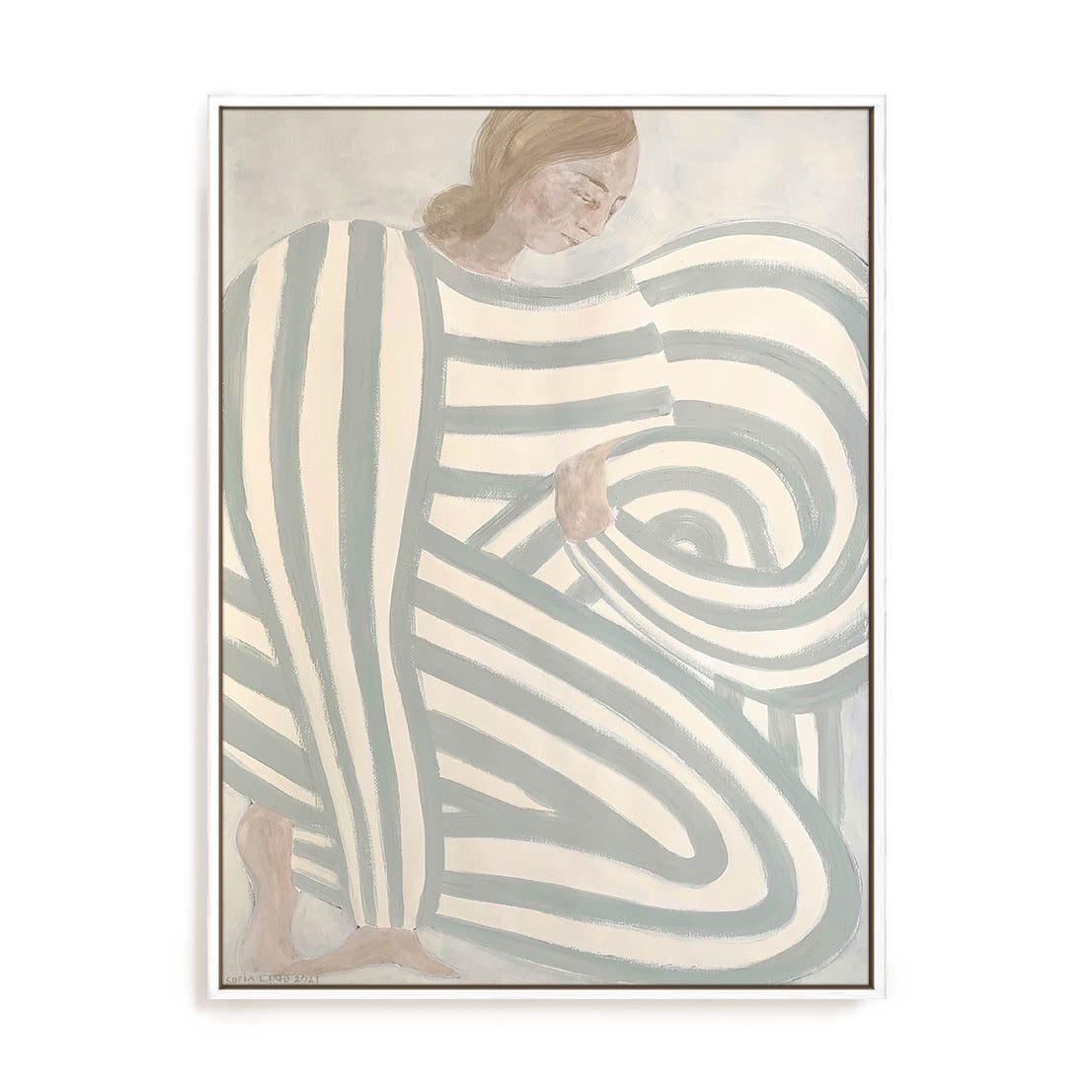 Soft Spiral Wall Art