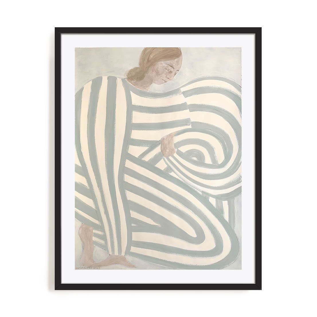 Soft Spiral Wall Art