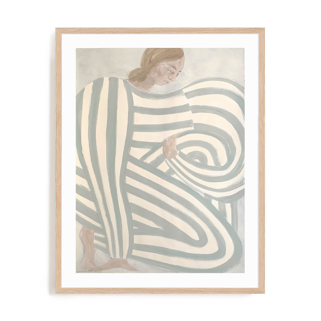 Soft Spiral Wall Art