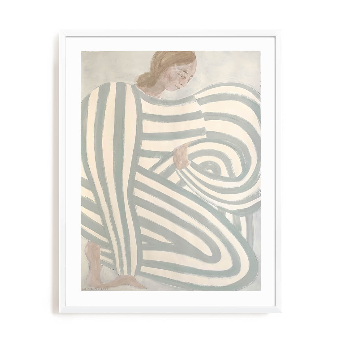 Soft Spiral Wall Art