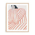 Striped Embrace Wall Art