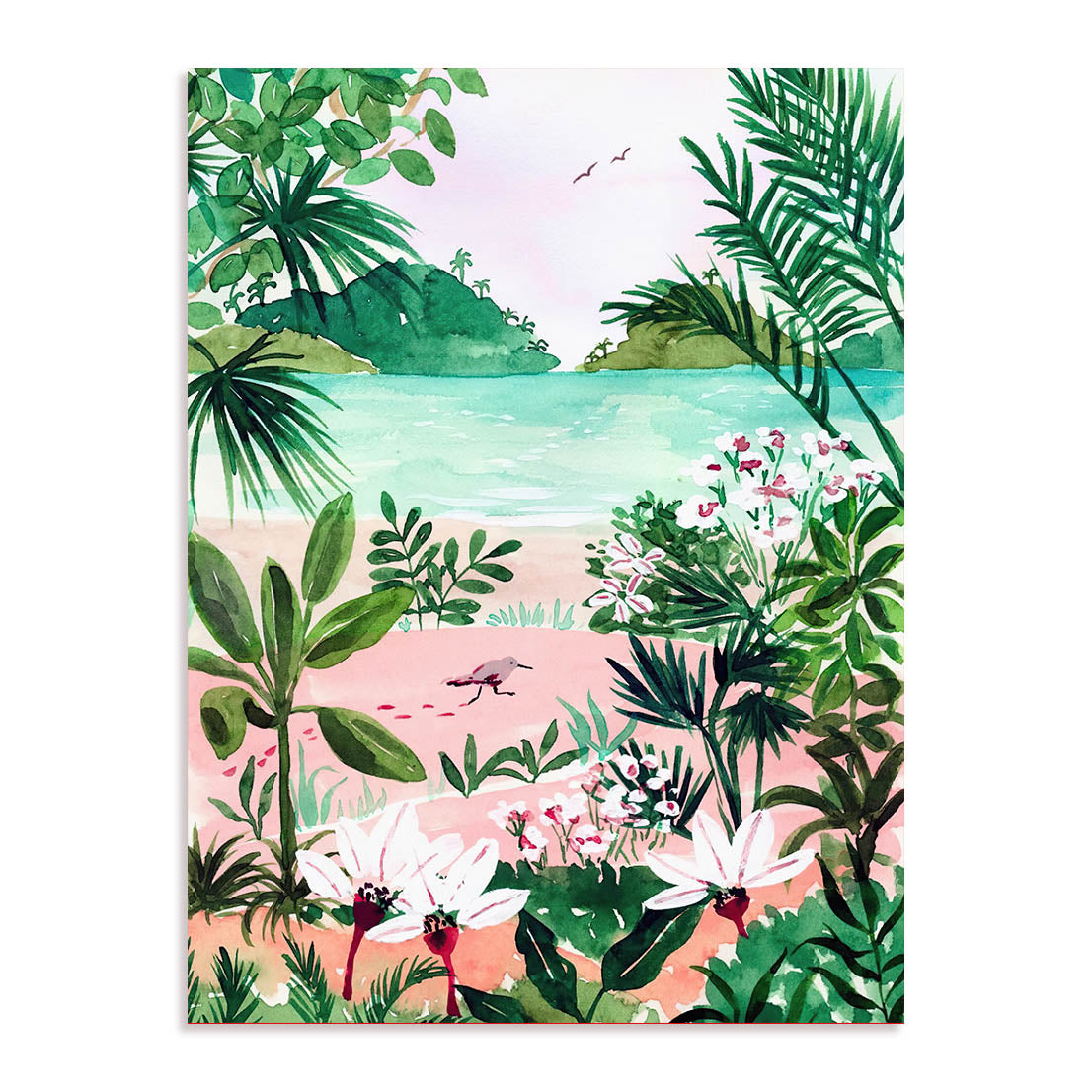 Palm Path Wall Art