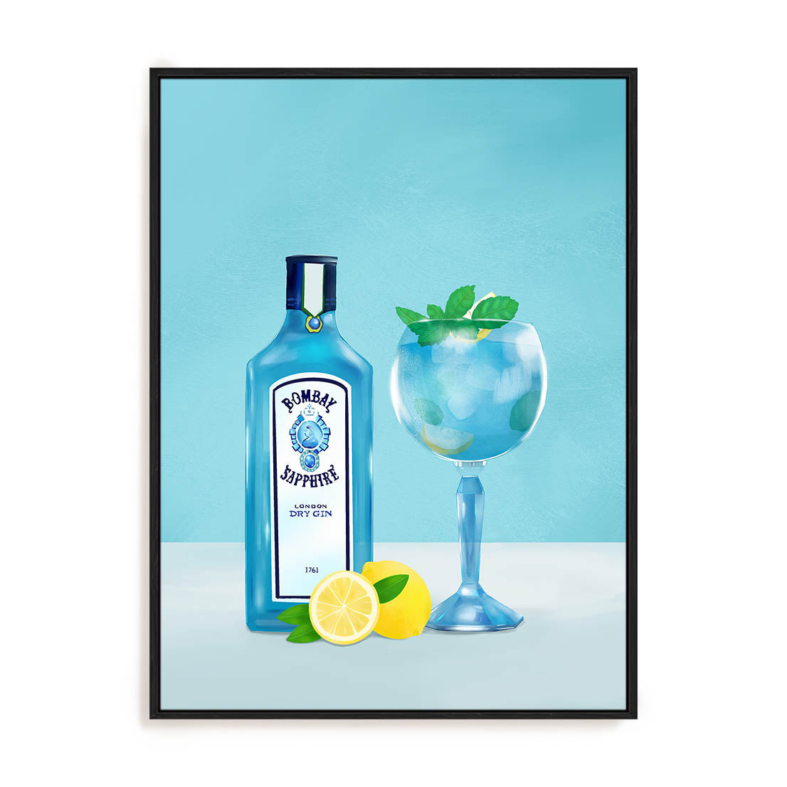 Botanical Gin Wall Art