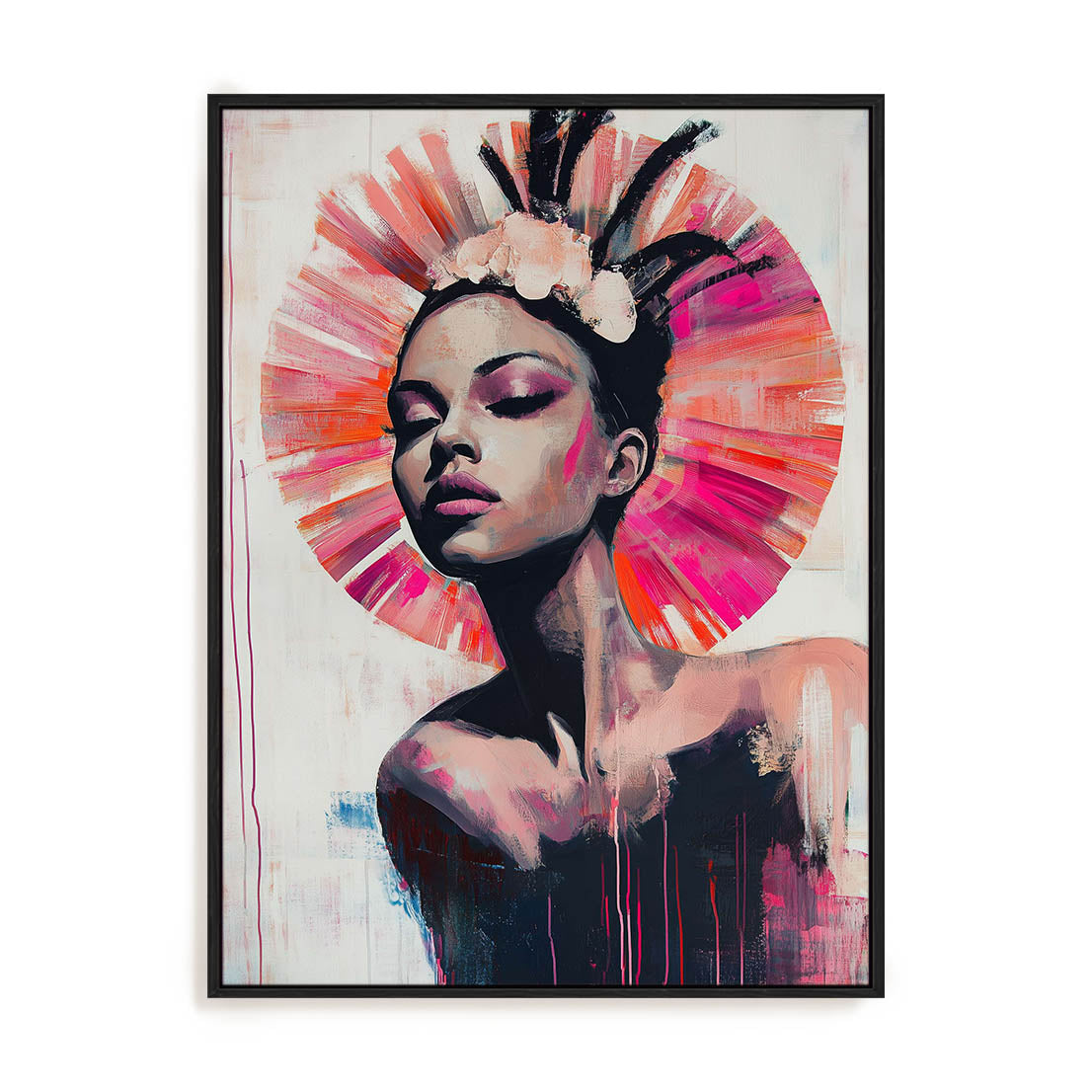Crowned in Colour Wall Art