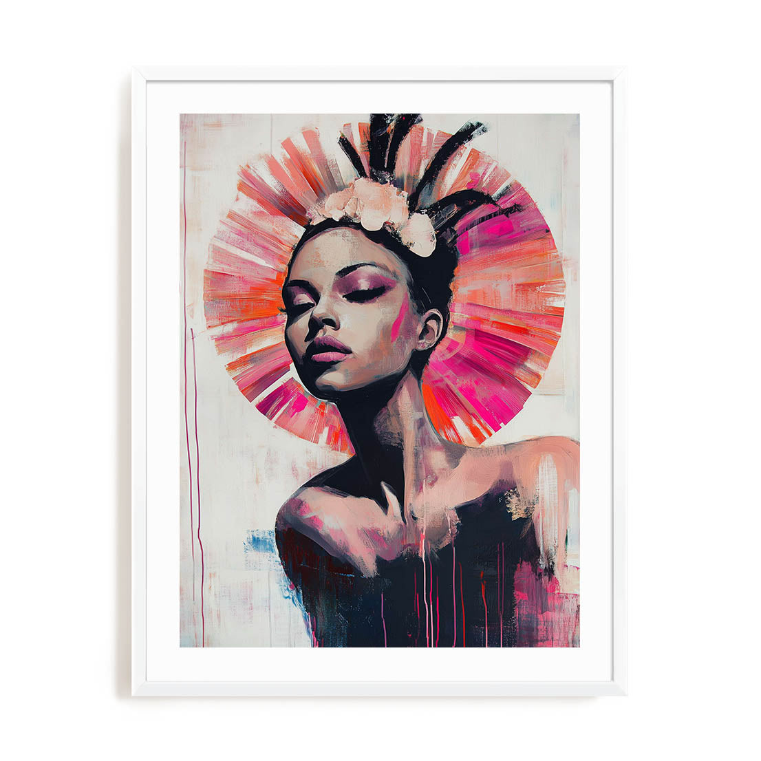 Crowned in Colour Wall Art