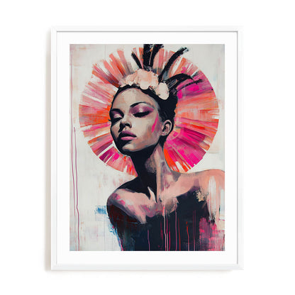 Crowned in Colour Wall Art