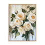 Cream Bloom Waltz Wall Art