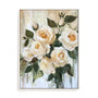 Cream Bloom Waltz Wall Art