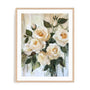 Cream Bloom Waltz Wall Art