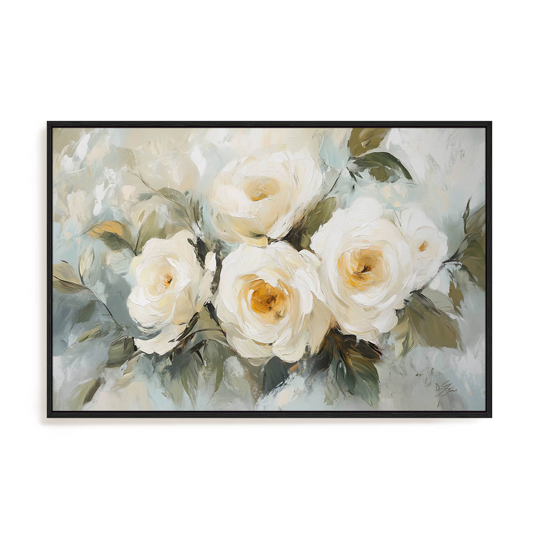 Petals in Haze Wall Art