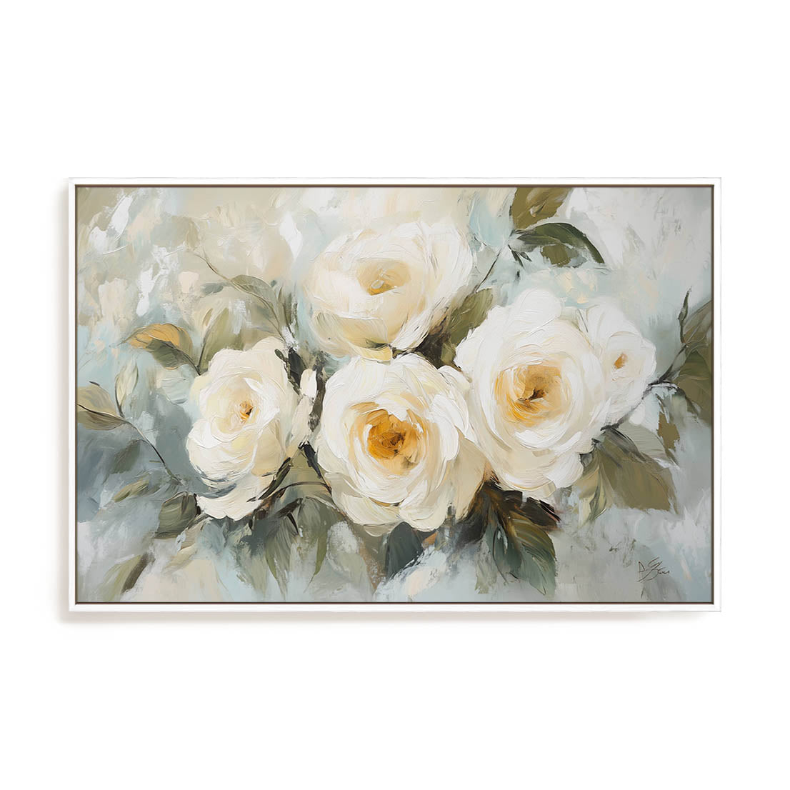 Petals in Haze Wall Art
