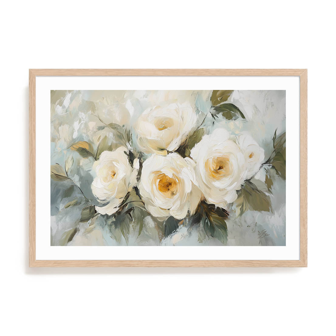 Petals in Haze Wall Art