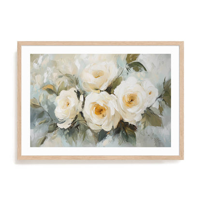 Petals in Haze Wall Art