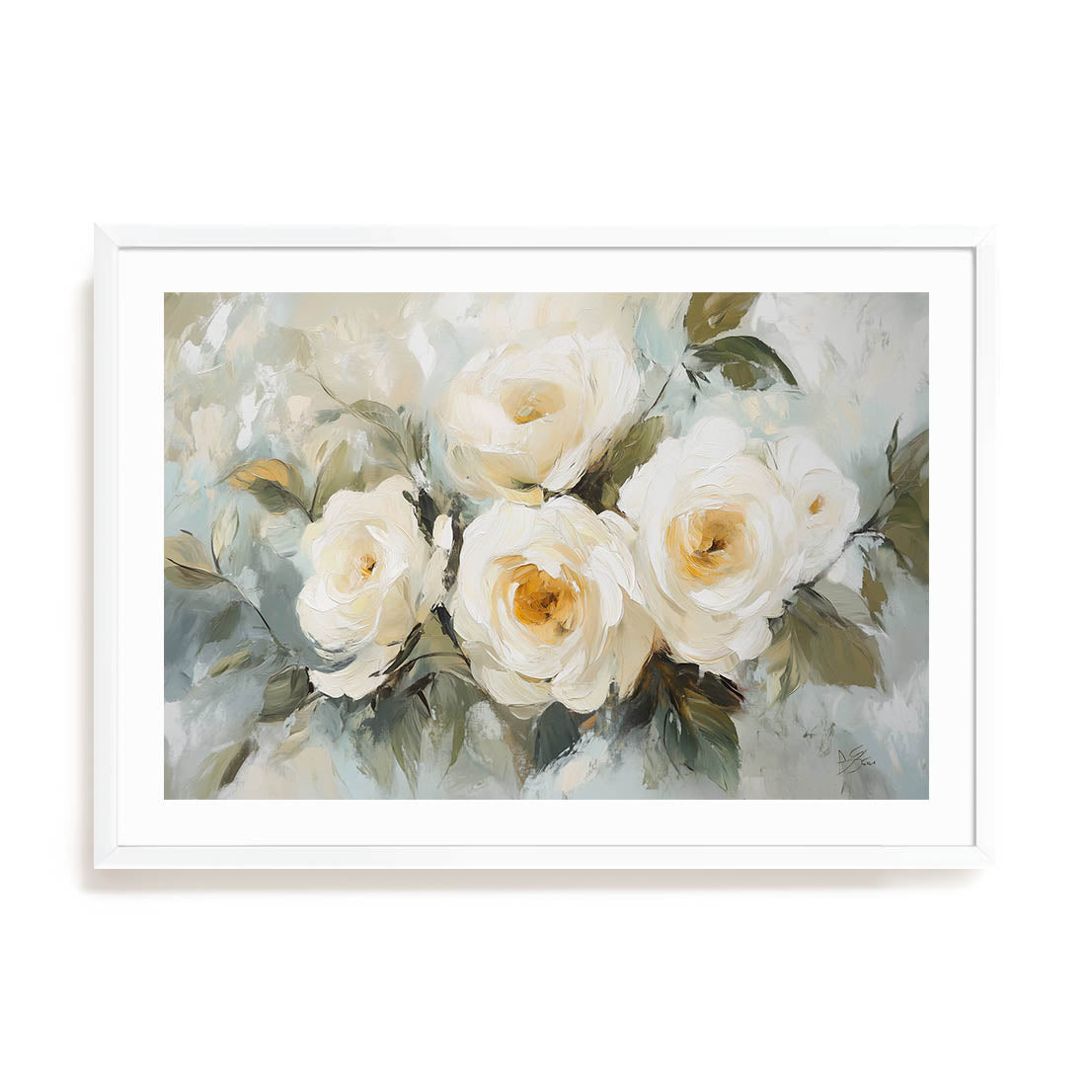 Petals in Haze Wall Art
