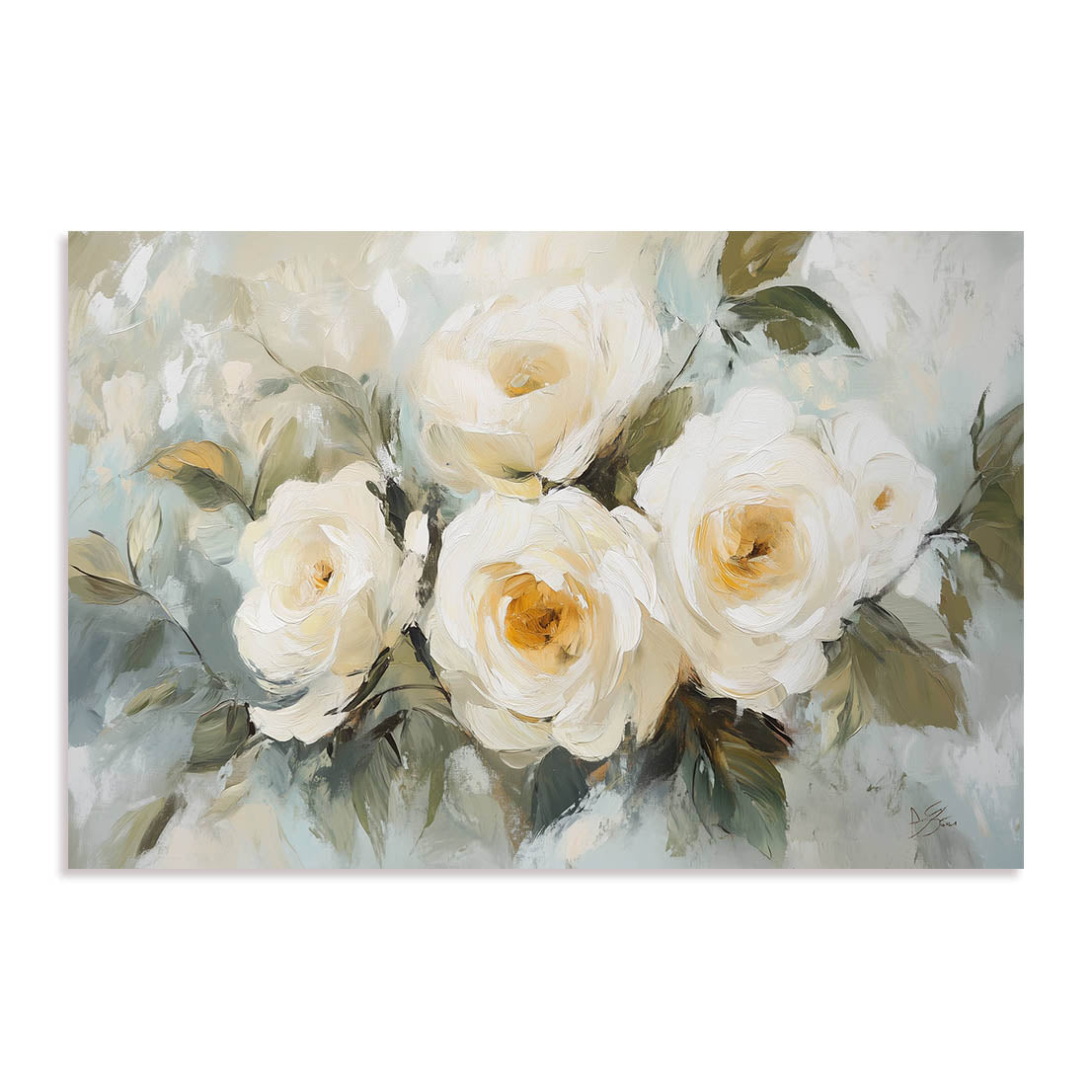 Petals in Haze Wall Art