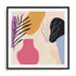 Modern Muse Garden Wall Art #oran_black-white-border