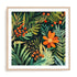 Wild Tropic Pop Wall Art #oran_natural-white-border