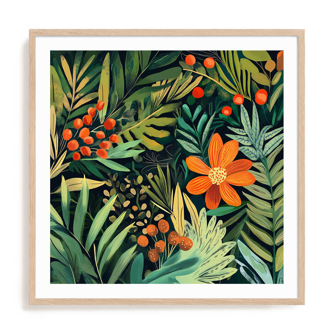 Wild Tropic Pop Wall Art