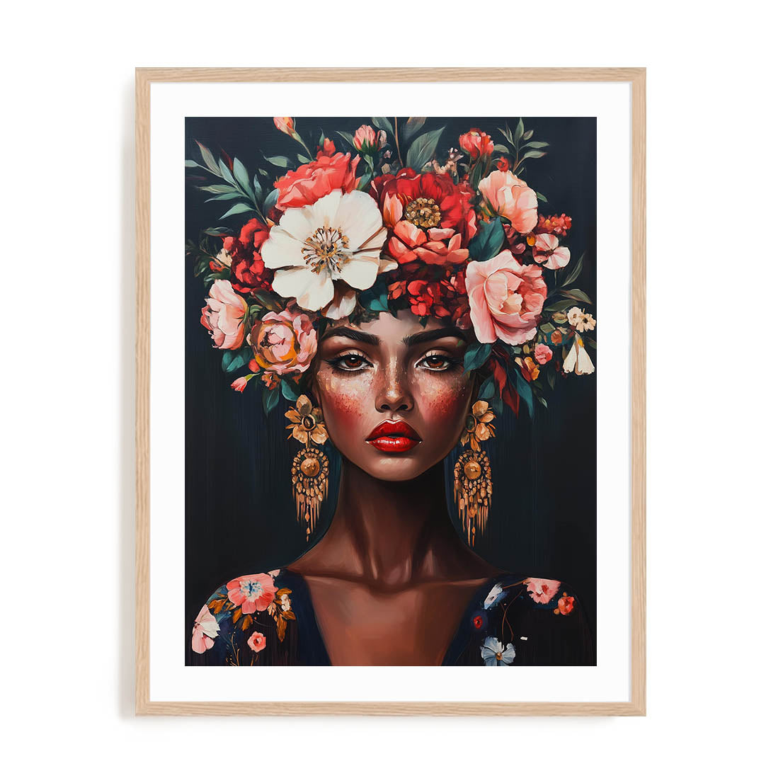 Florals for the Brave Wall Art