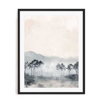 Eucalyptus Haze at Dawn Wall Art