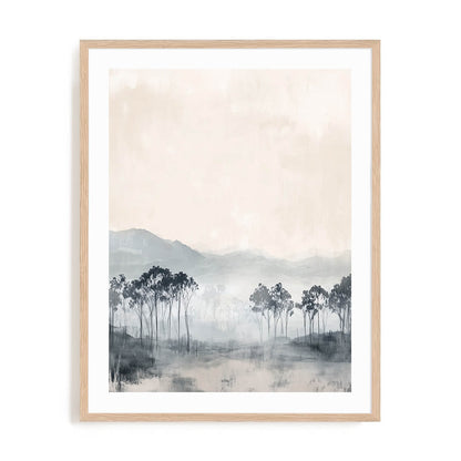 Eucalyptus Haze at Dawn Wall Art