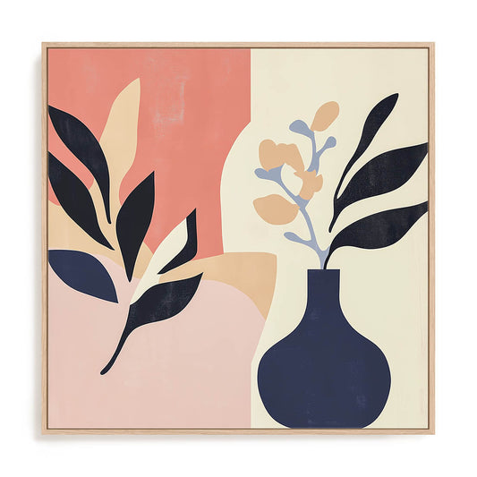 Coral Vase Rhythm Wall Art