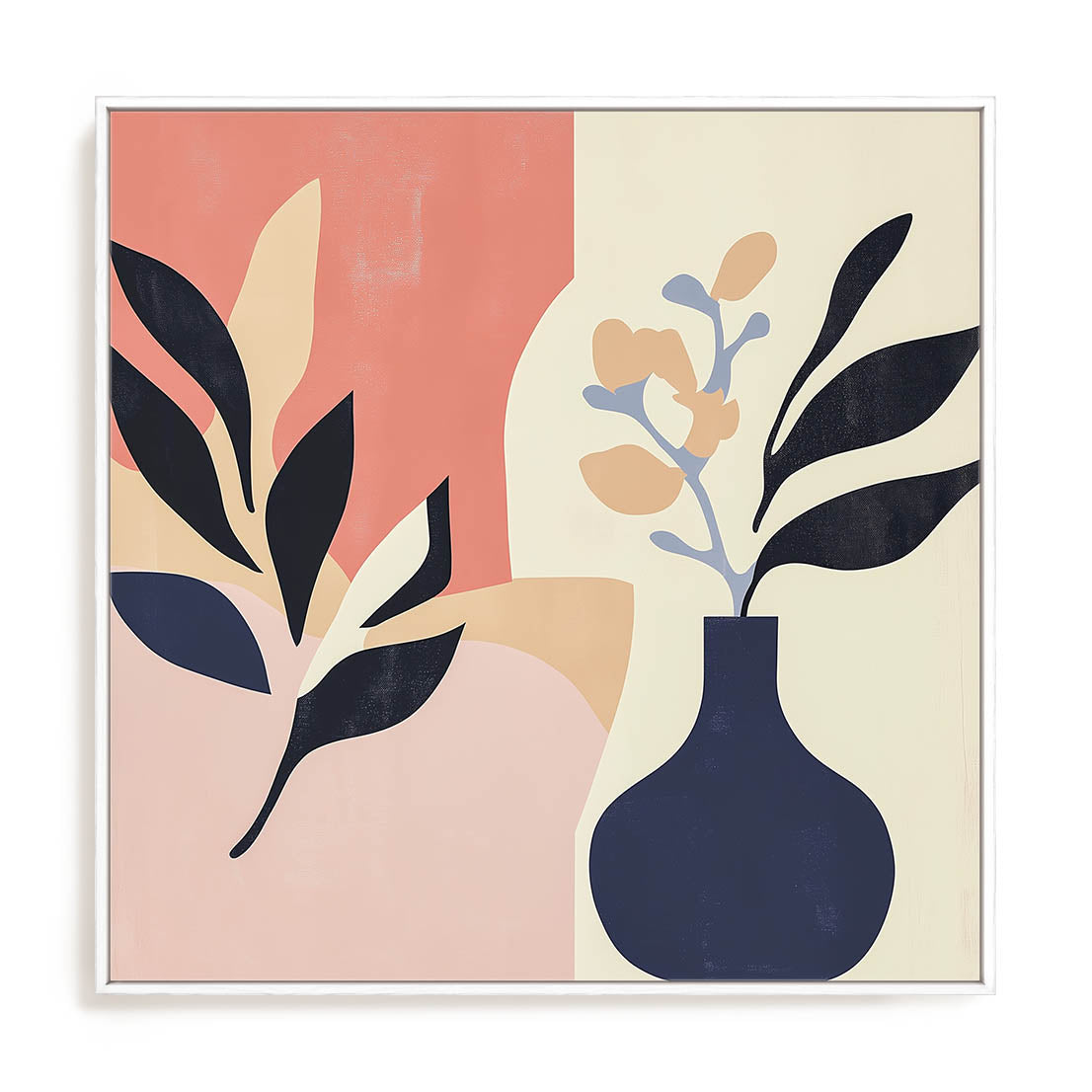 Coral Vase Rhythm Wall Art