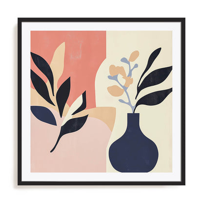Coral Vase Rhythm Wall Art