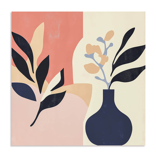 Coral Vase Rhythm Wall Art