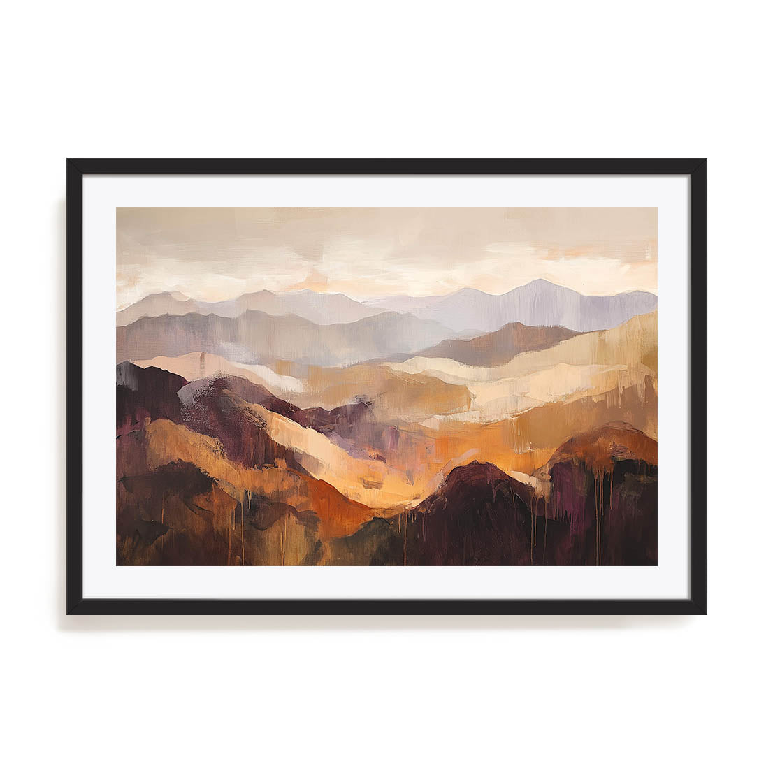 Painted Ranges Wall Art