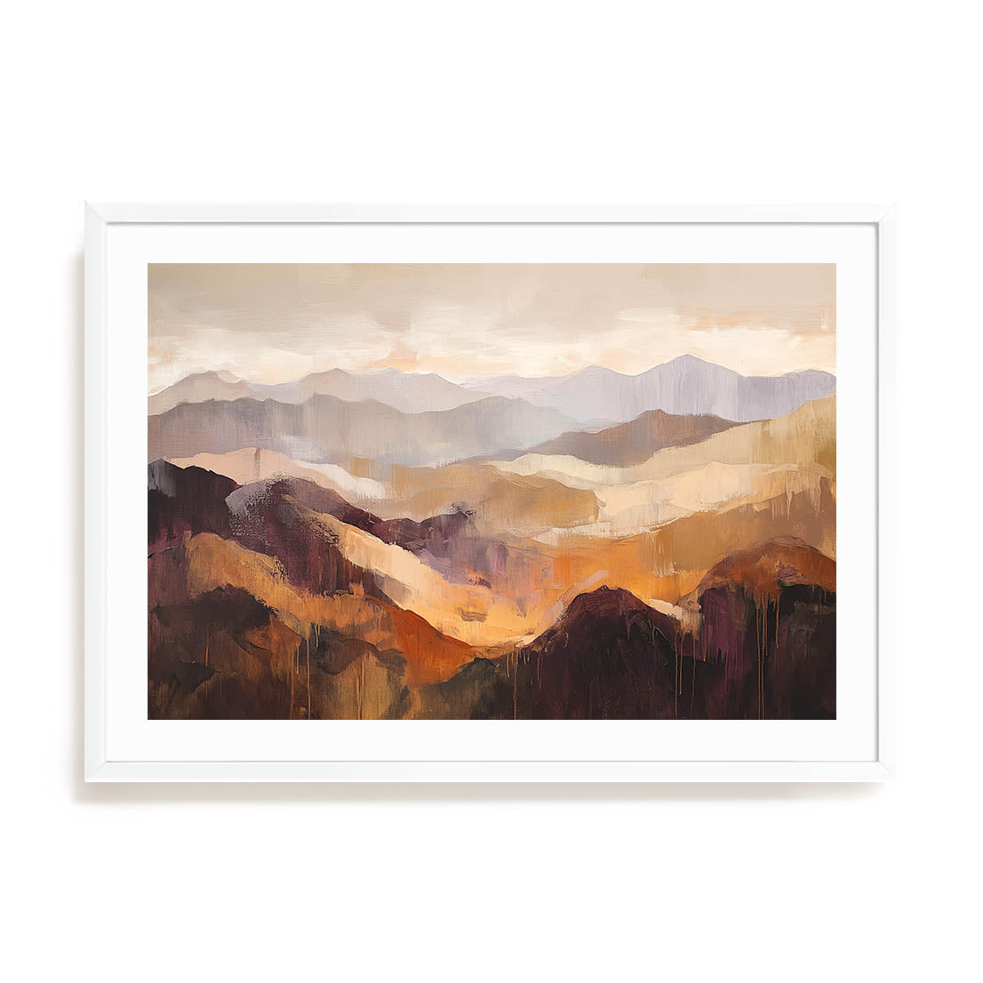 Painted Ranges Wall Art