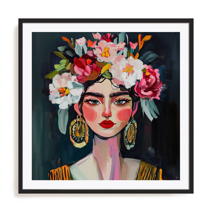Frida in Bloom Wall Art