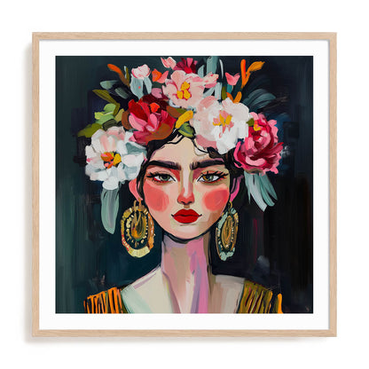 Frida in Bloom Wall Art