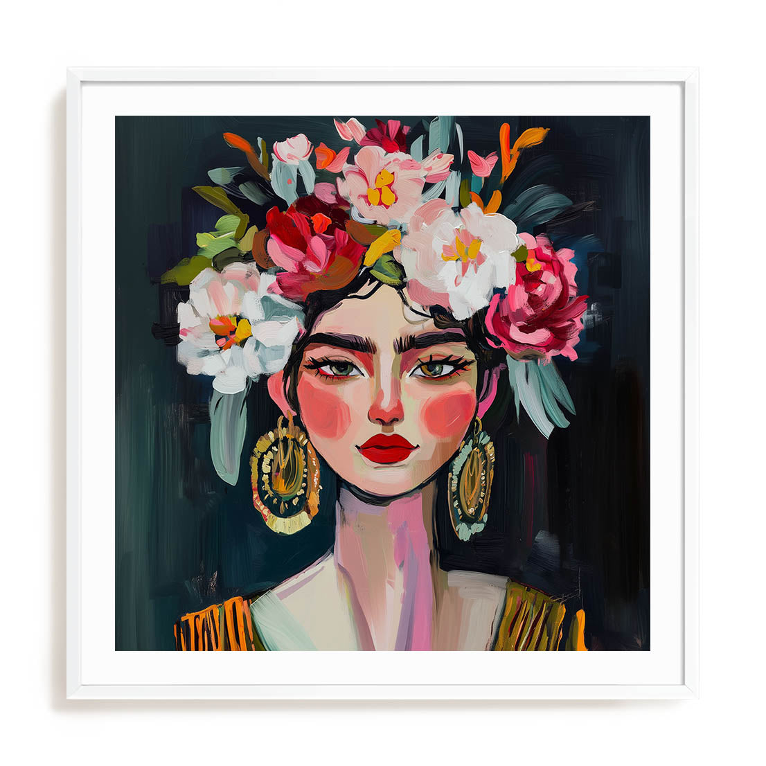 Frida in Bloom Wall Art