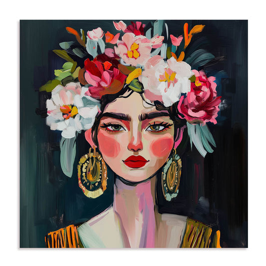 Frida in Bloom Wall Art